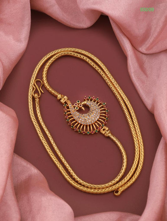 B0170N - 1 Gms Gold Plated Necklace