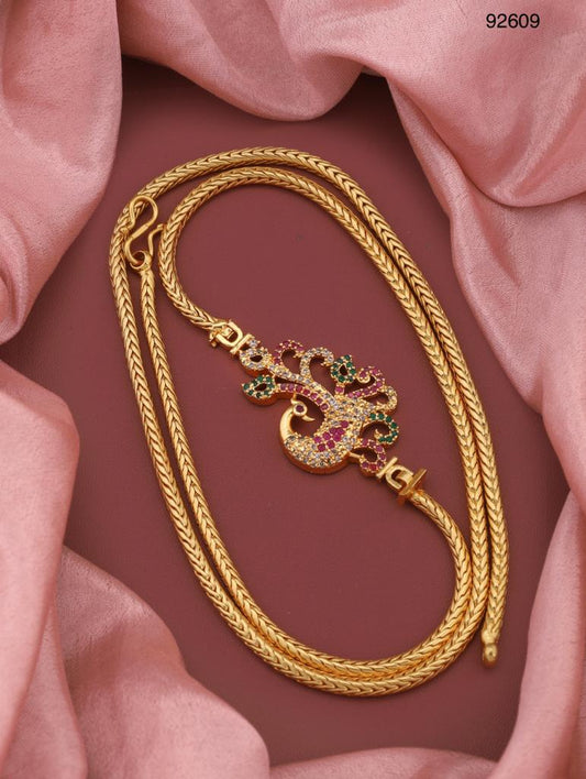 B0172N - 1 Gms Gold Plated Necklace