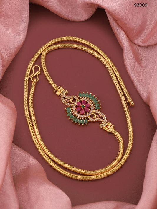 B0178N - 1 Gms Gold Plated Necklace